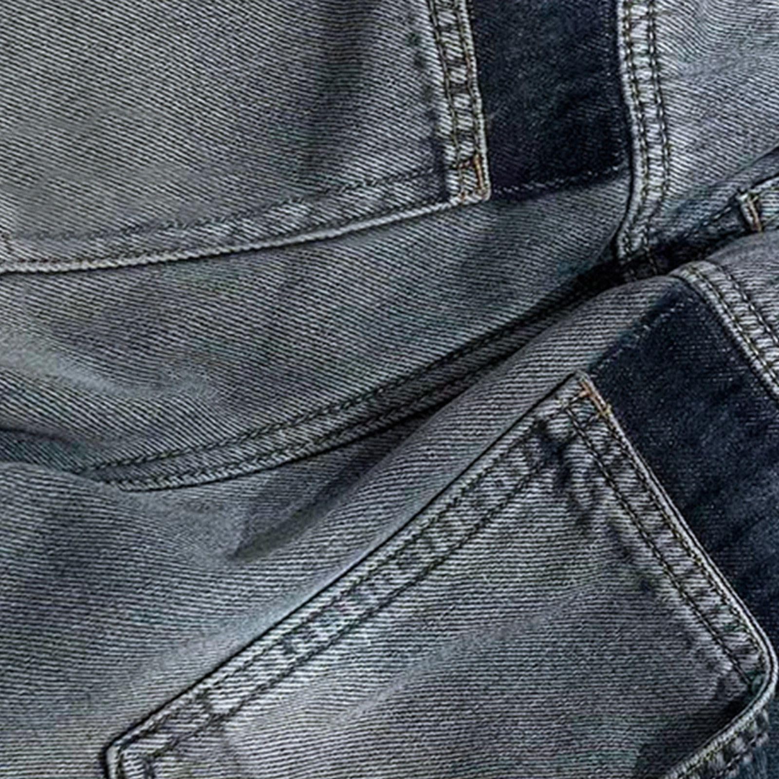 Generico Pantaloni Jeans Baggy Bambino,Pantaloni Termici Invernali Foderati in Pile per Bambini Morbidi E Caldi con vestibilità Comoda Ed Elasticizzata per Giocare All'Aperto