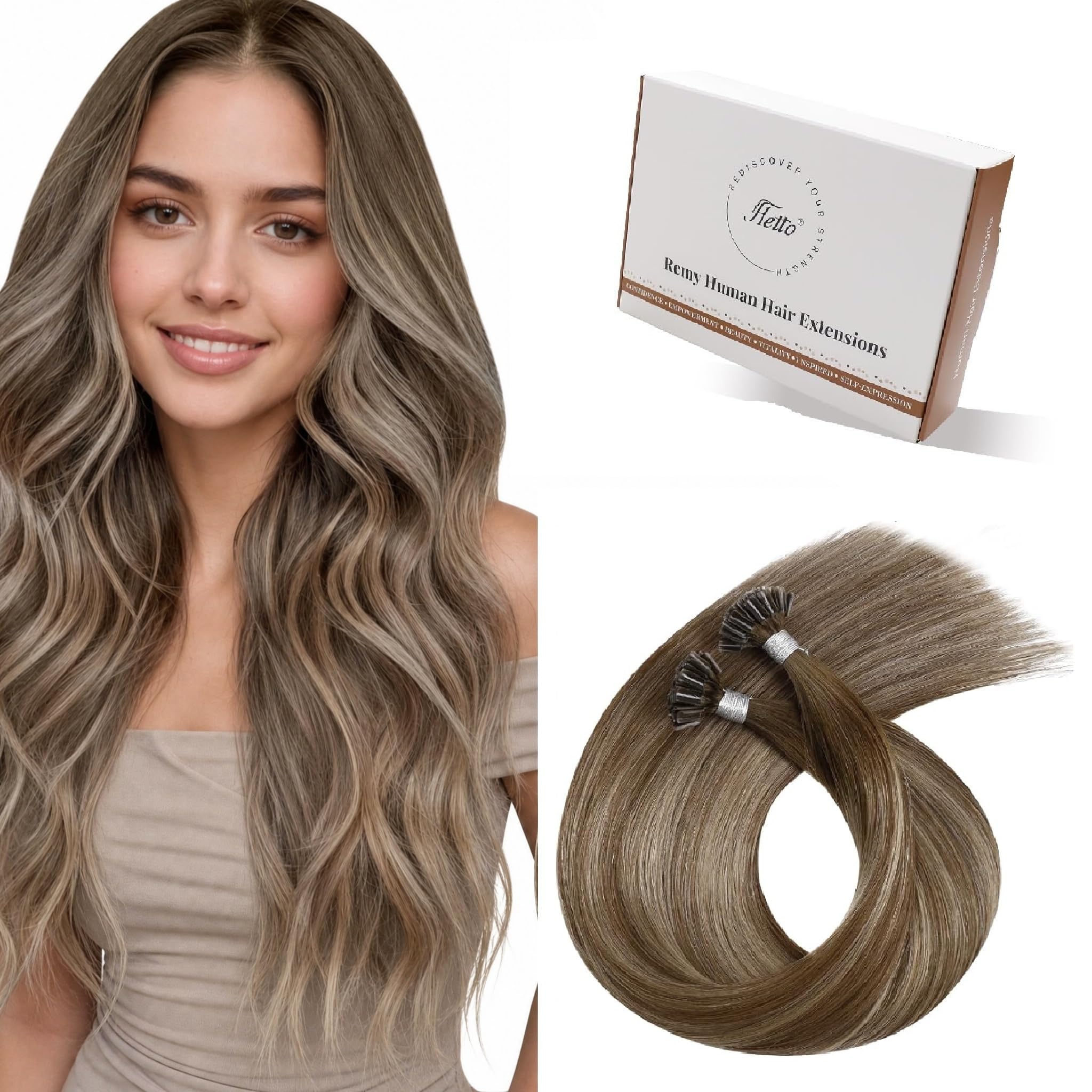 Hetto Echthaar Extensions Remy