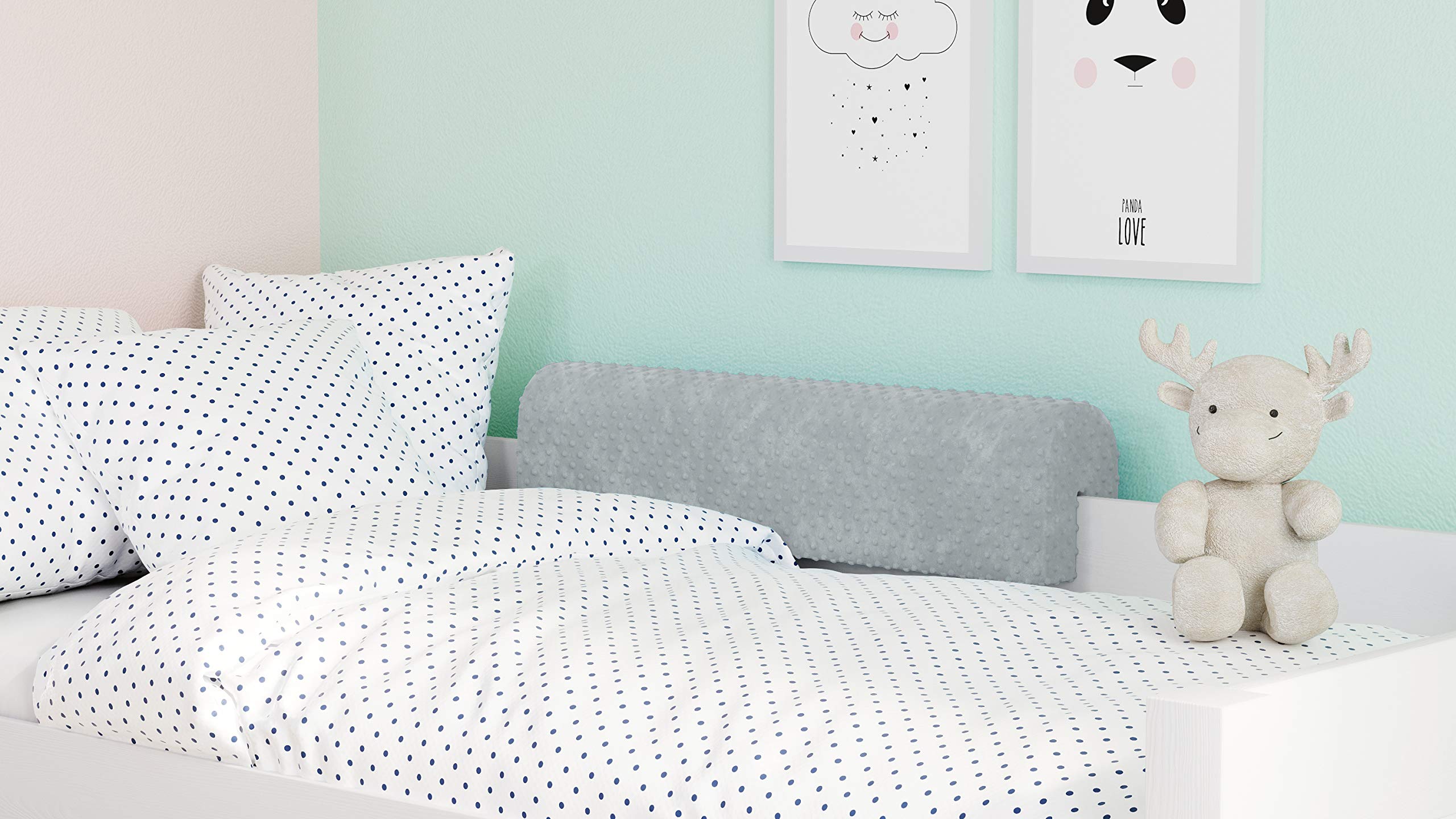 Babybett Kantenschutz 3-tlg - Schutz Vor Stößen Und Beiß-Spuren