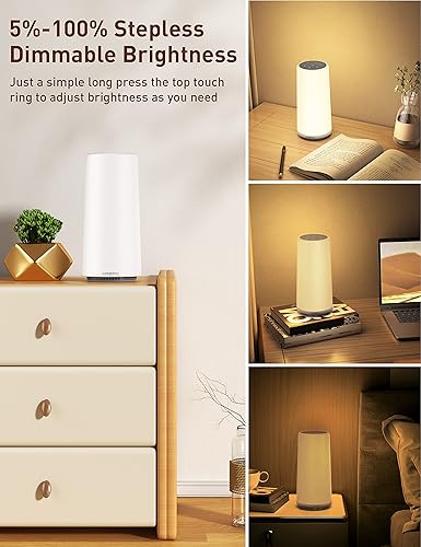 Miniatura 5 de Arspic White Noise Machine, 24 Soothing Sound Machine with Night Light, Touch Control, Timer, Noise Machine for Sleeping Baby Adults Kids