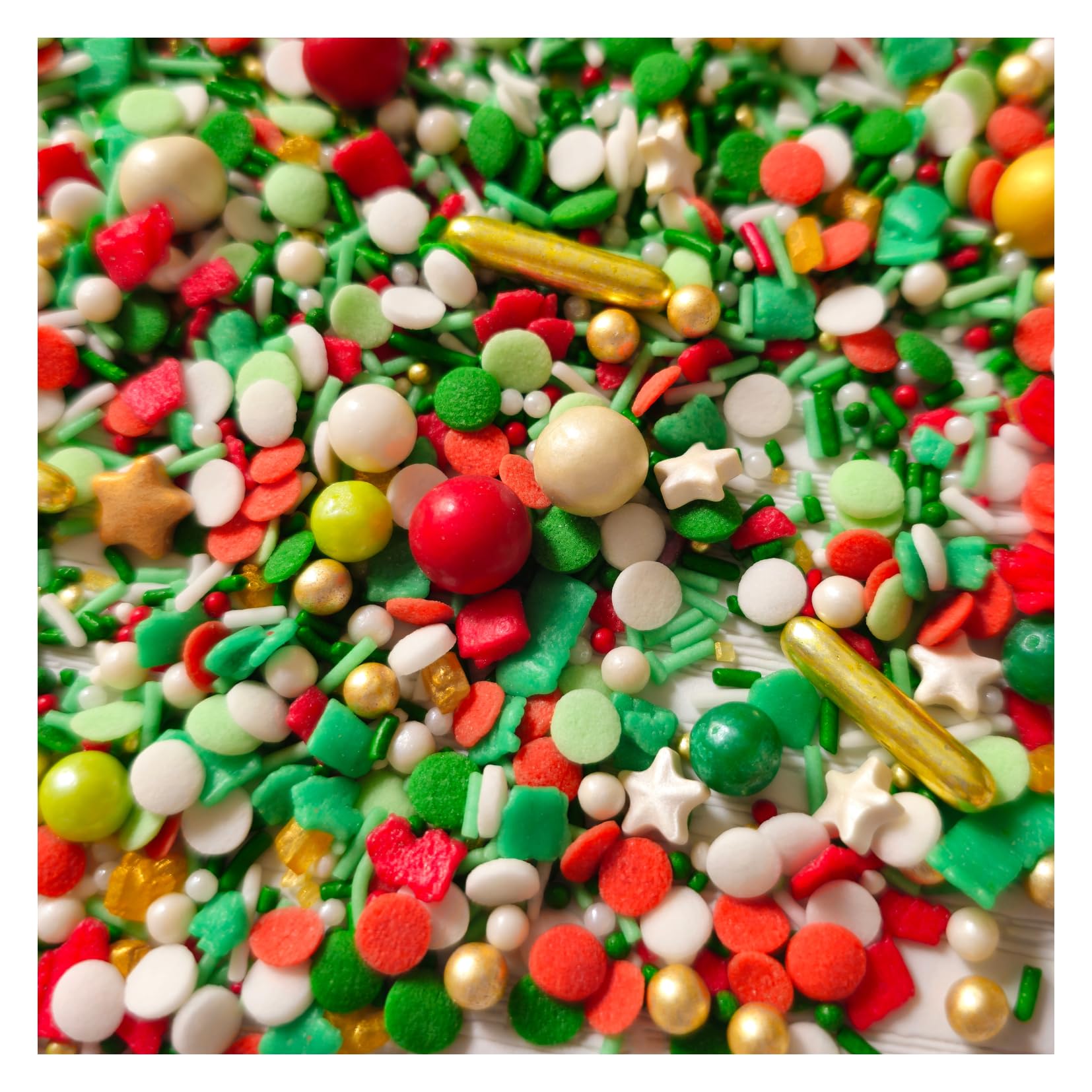 Sugar ChicSprinkle Mix- Golly Jolly (100g) - 2024