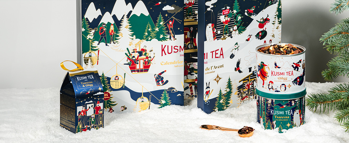 Amazon.com: Kusmi Tea - Advent Calendar - Tea bags, Loose Leaf Tea