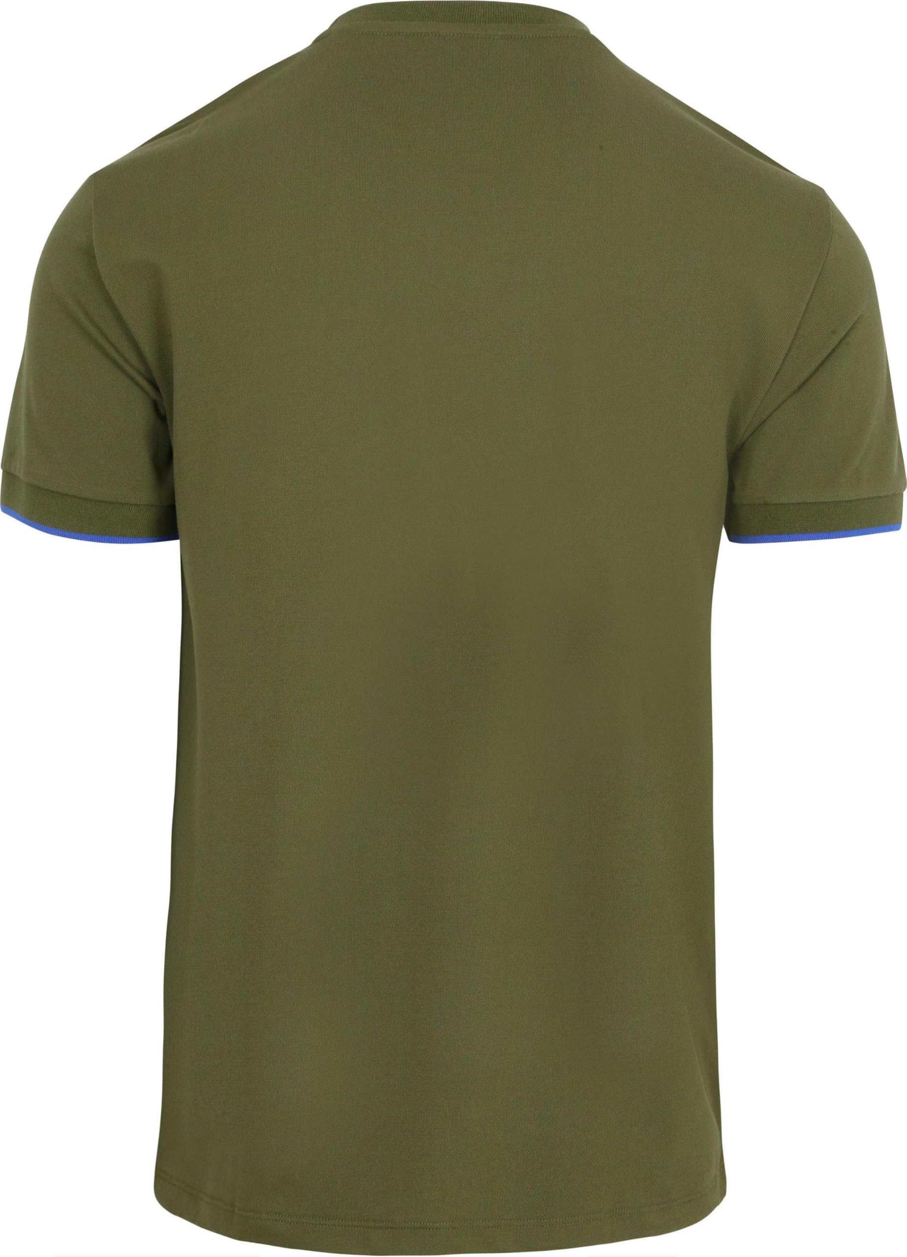 SUN68 T-Shirt Uomo, T-Shirt Piquet Small Stripe Fluo S/S