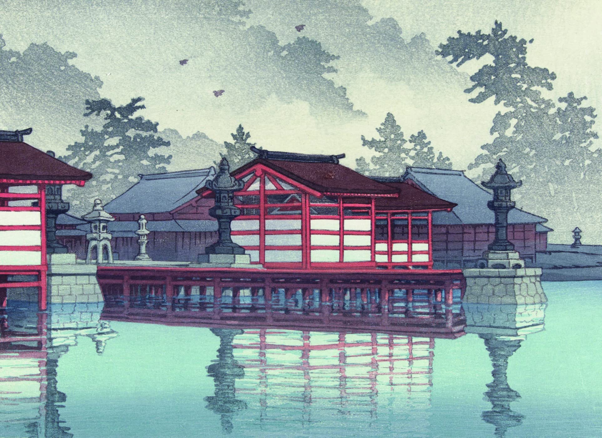 Temples, pagodes et sanctuaires par les grands maîtres de l'estampe japonaise (coffret)