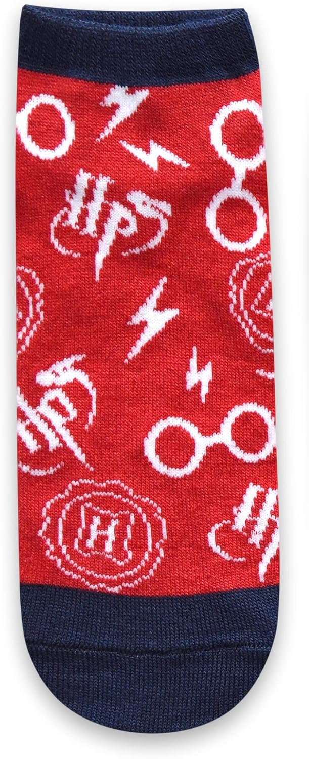 Harry Potter Hogwarts Express Hedwig Juniors/Womens 5 Pack Ankle Socks Size 4-10