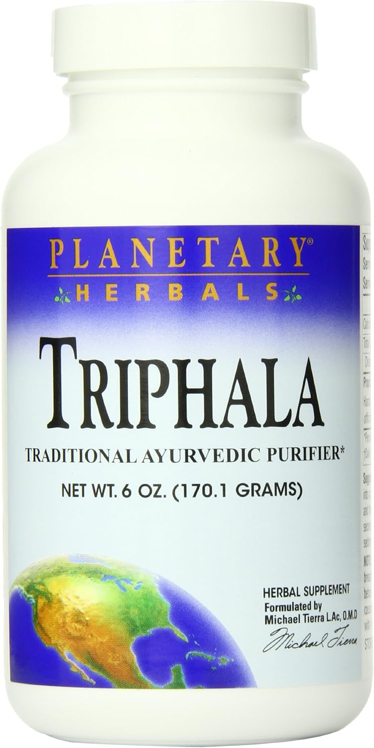 Herbals Triphala Internal Cleanser Powder, 6 Ounce Health & Household