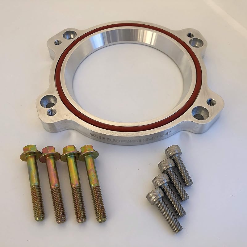 Kit adaptador Soler Performance para corpo de borboleta 95 mm/LT5 em coletor 87 mm LT1/LT2