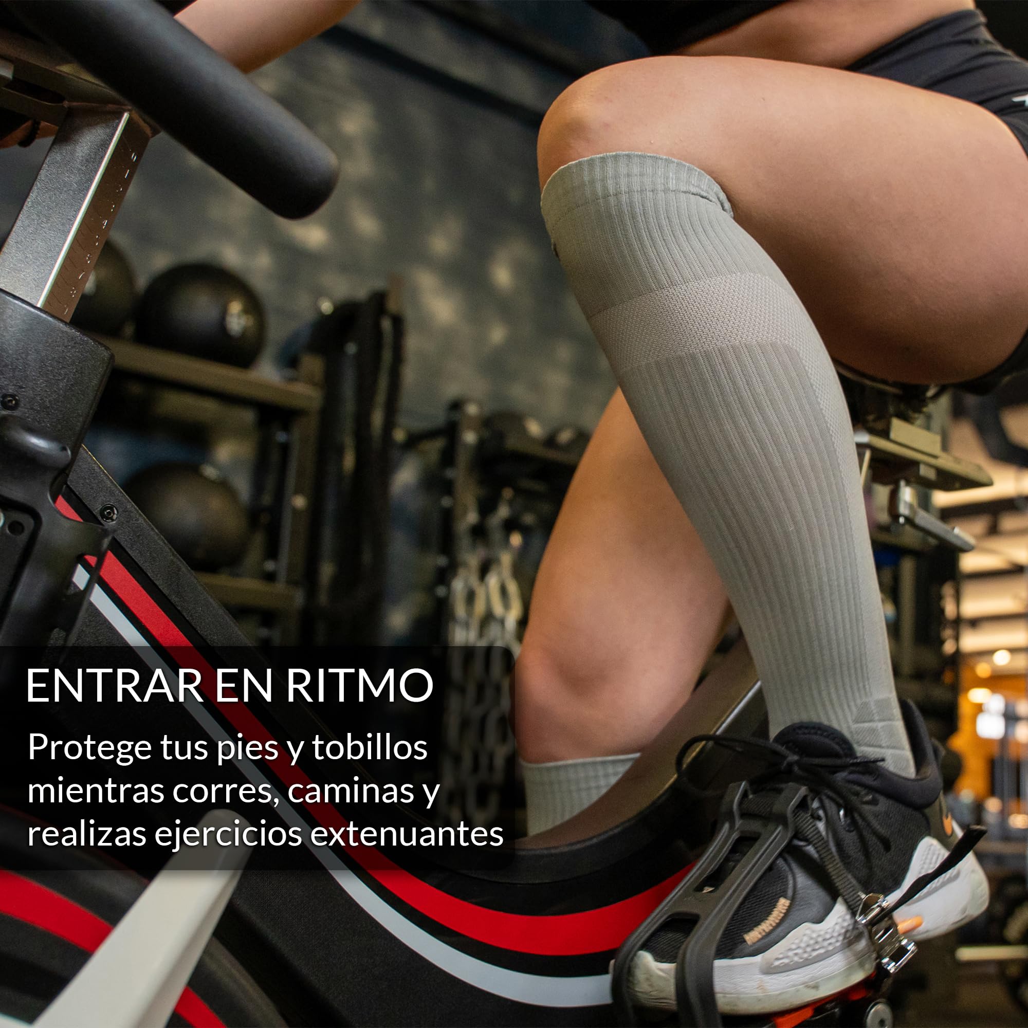 360 RELIEF Medias de Compresión Mujer y Hombre - Calcetines de Compresión para Deportes, Correr, Volar, Viaje, Trabajo, Footing - Deportes Medias