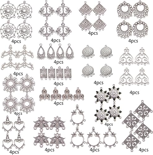 Miniatura 9 de SUNNYCLUE Araña Bohemia Círculo Lentejuelas Borla Pluma Encanto