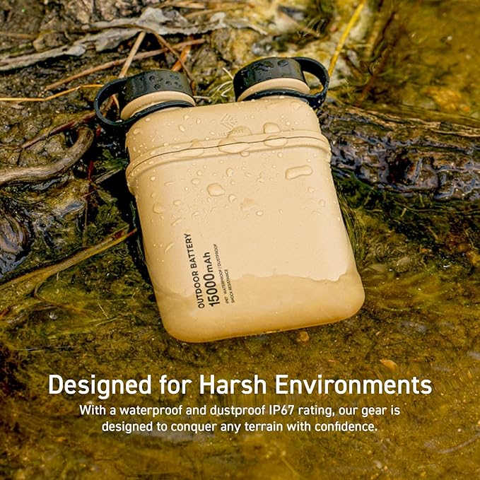 Cargador Portátil ELECOM NESTOUT 15000mAh Resistente al Agua IP67 miniatura 3