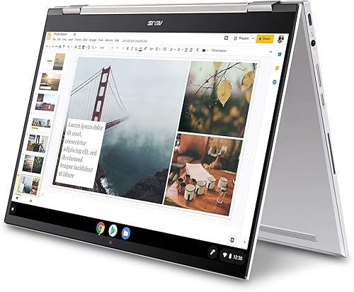 Miniatura 5 de ASUS Chromebook Flip C436 2-en-1 Laptop, 14" pantalla táctil FHD NanoEdge, Intel Core i5-10210U, 512 GB PCIe SSD, huella dactilar, teclado