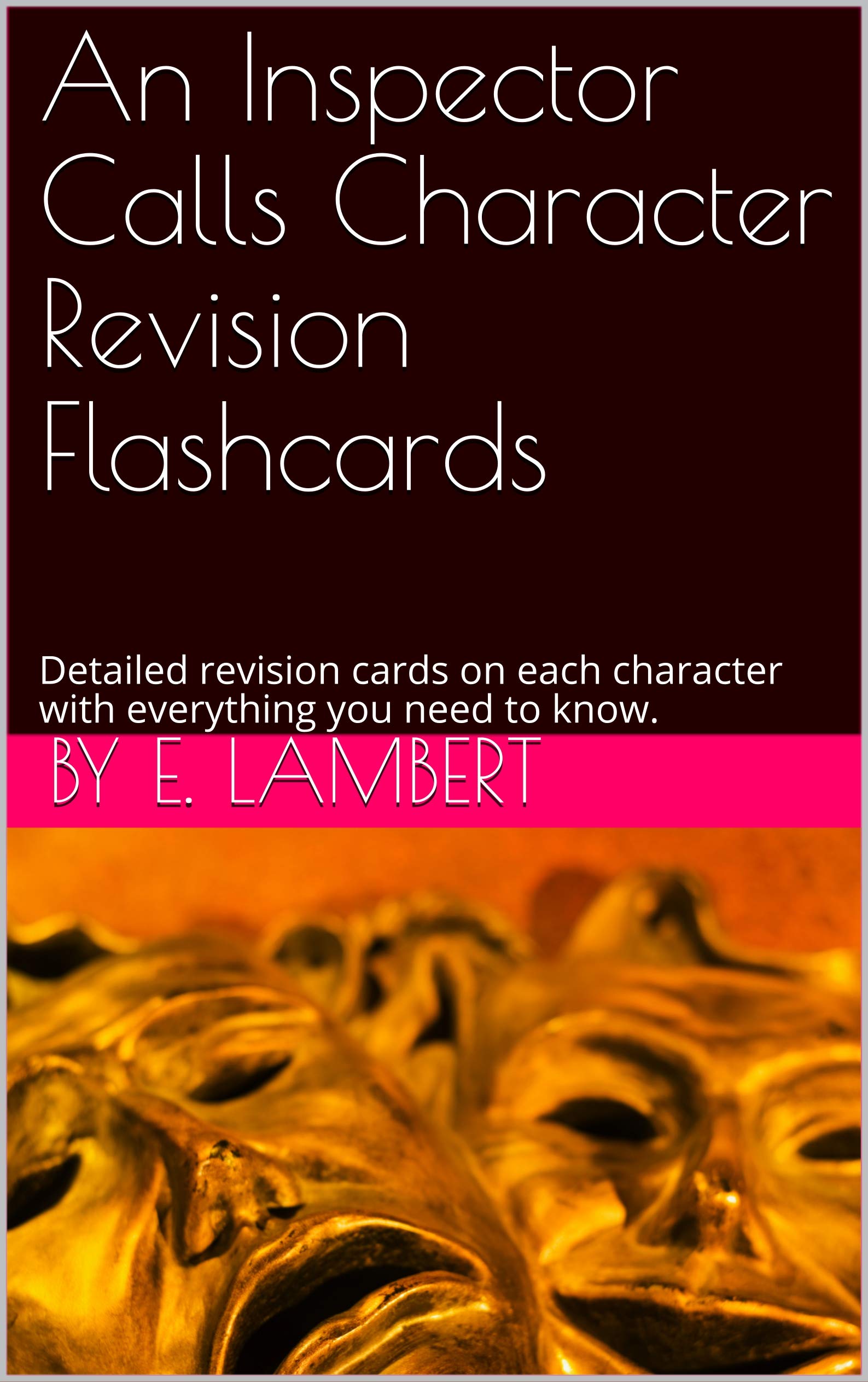 Buy An Inspector Calls Character Revision Flashcards Detailed revision