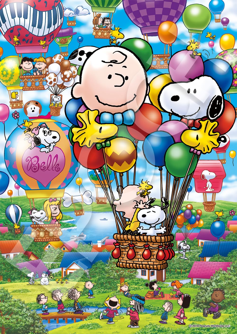 Amazon.co.jp: エポック社 108ピース ジグソーパズル PEANUTS