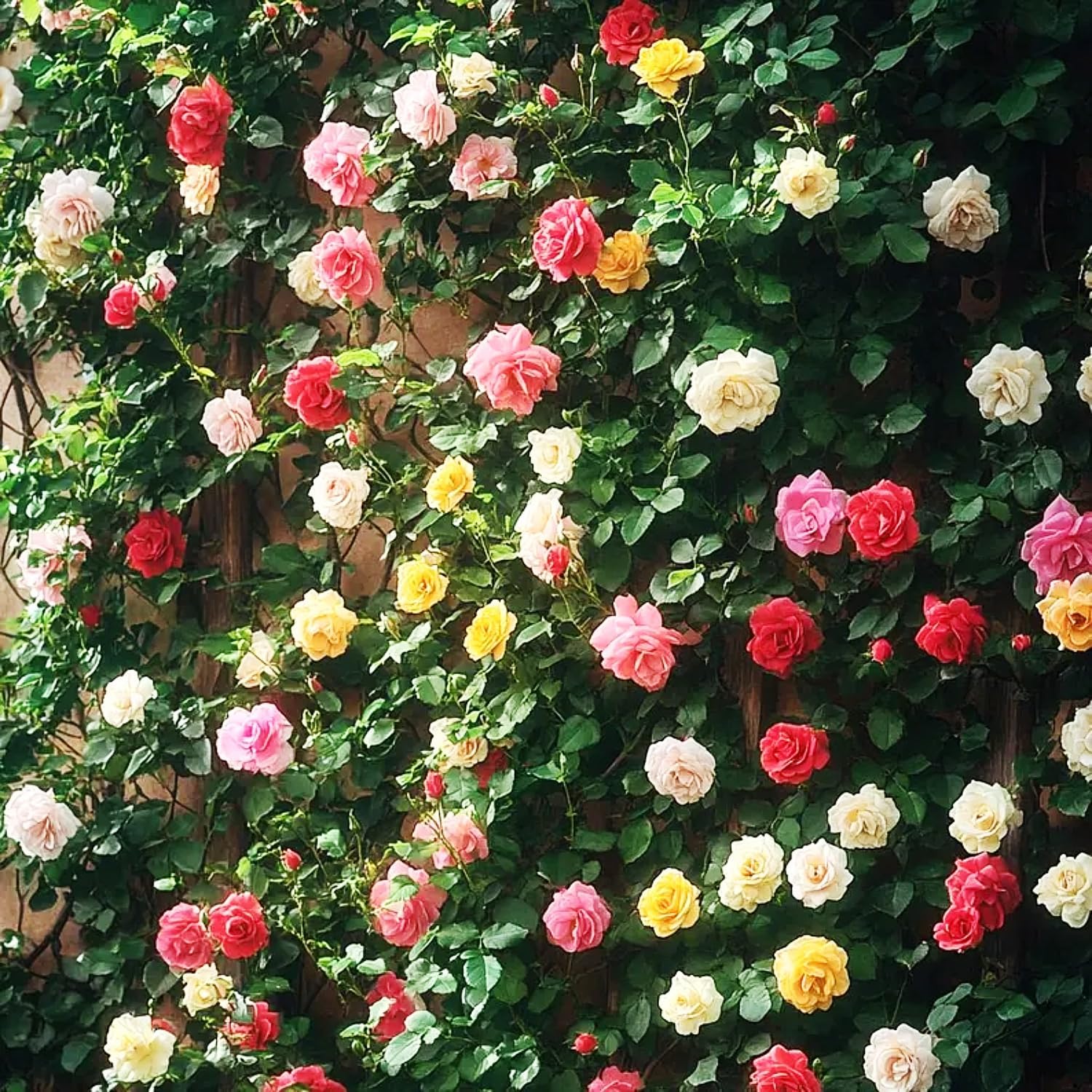 Earth Hopper Imported Hybrid Climbing Rose Flower Mix Seeds, Year-Round Blooms (Pack of 250+ Seeds) - Image 2 thumbnail