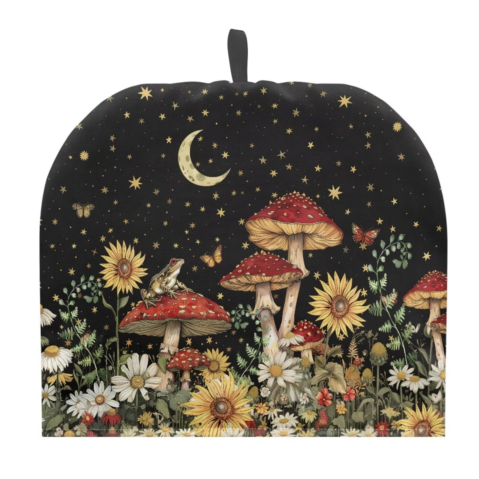 Mushroom Teapot Cover for Flower Tea Cozy for Teapot Insulated Dust Proof Kettle Cover for Home Kitchen Decorative,Extra Thick