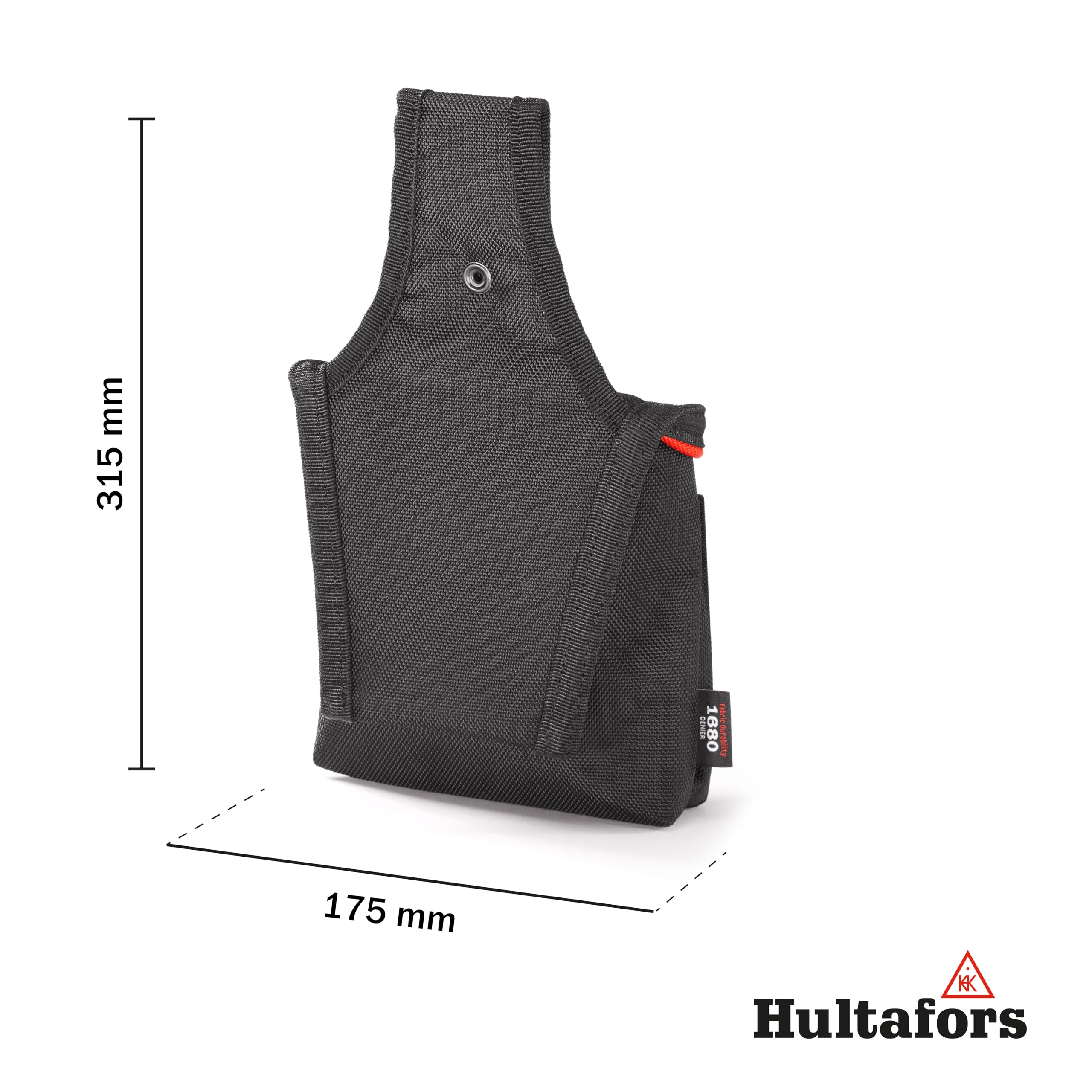 Hultafors Technician's Belt Bag I Tool Belt Holder with 8 Pockets I Robust Material with 1680 Denier I Sturdy Tool Holster I 592020 - Image 3