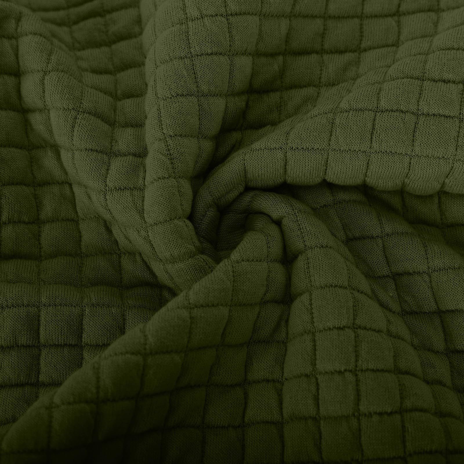 Sudaderas Hombres con Capucha Sudadera Y Cremallera para Hombre, A Cuadros, De Manga Larga, Cómoda, Uso Diario, Informal, Viajes Tops Rojos (Blackish Green, XXL) Chaqueta Entretiempo