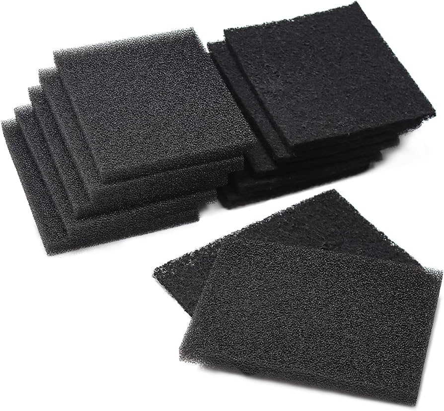 Amazon | LTWHOME ろ過 フィルター 水槽用 粗目スポンジ 活性炭マット