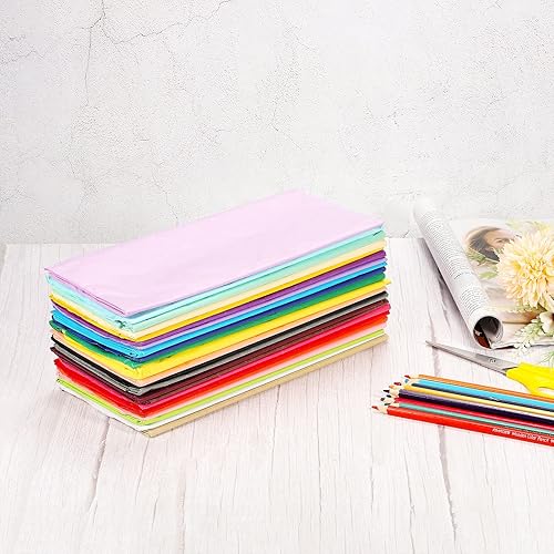 Miniatura 4 de MECCANIXITY 10 hojas de papel de seda grande para regalo, color morado lavanda a granel, 20 x 26 pulgadas, para envolver bolsas de regalo, bodas,