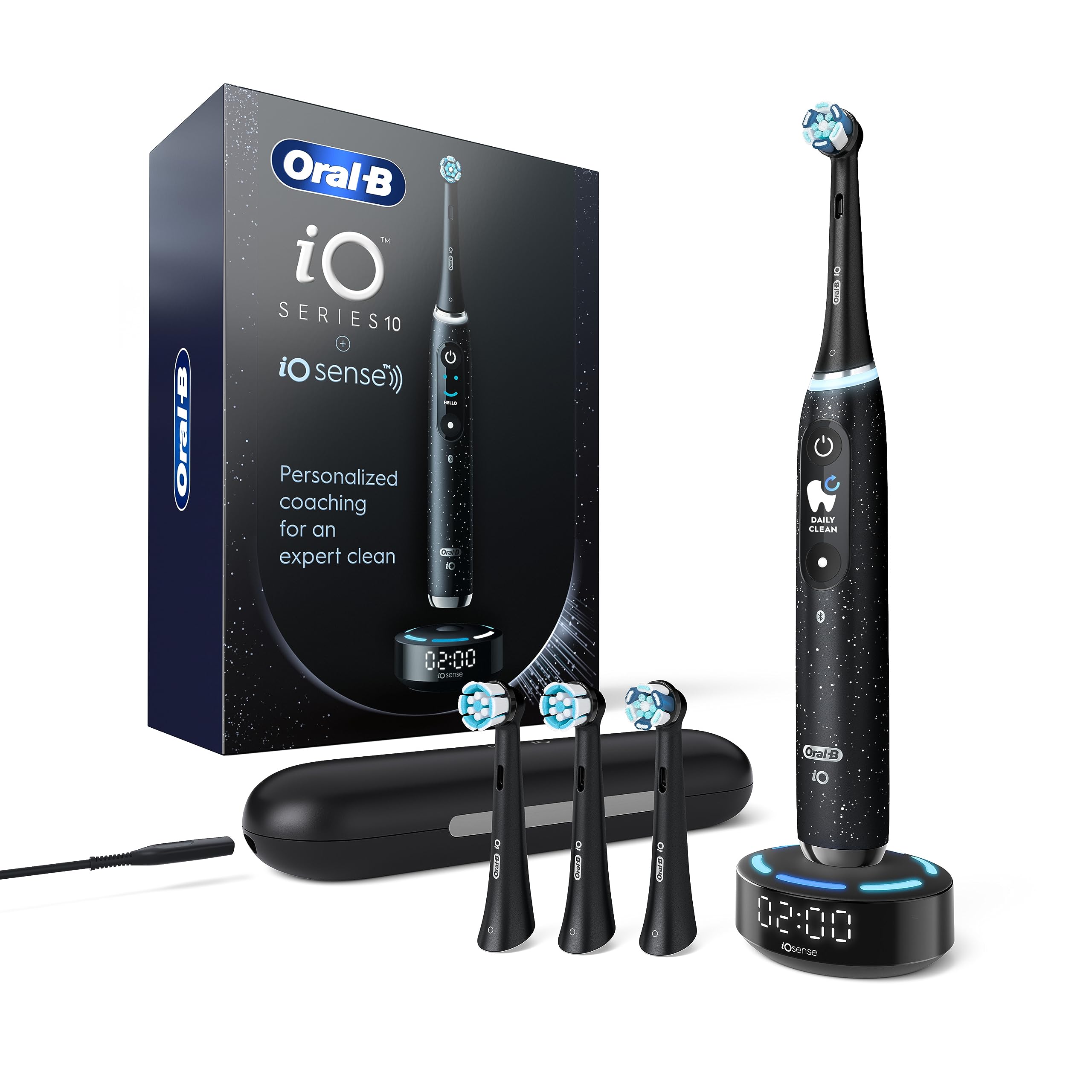 美品 Oral-B iO Series 10 Cosmic Black 本体 Oral-B iO Series 10 Smart
