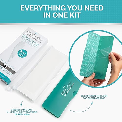 Miniatura 2 de Fade Away Scars Silicone Scar Sheets for C-Section & Tummy Tuck  Reusable Medical Grade Silicone Scar Tape for Surgical Scars  Soft Scar Strips with