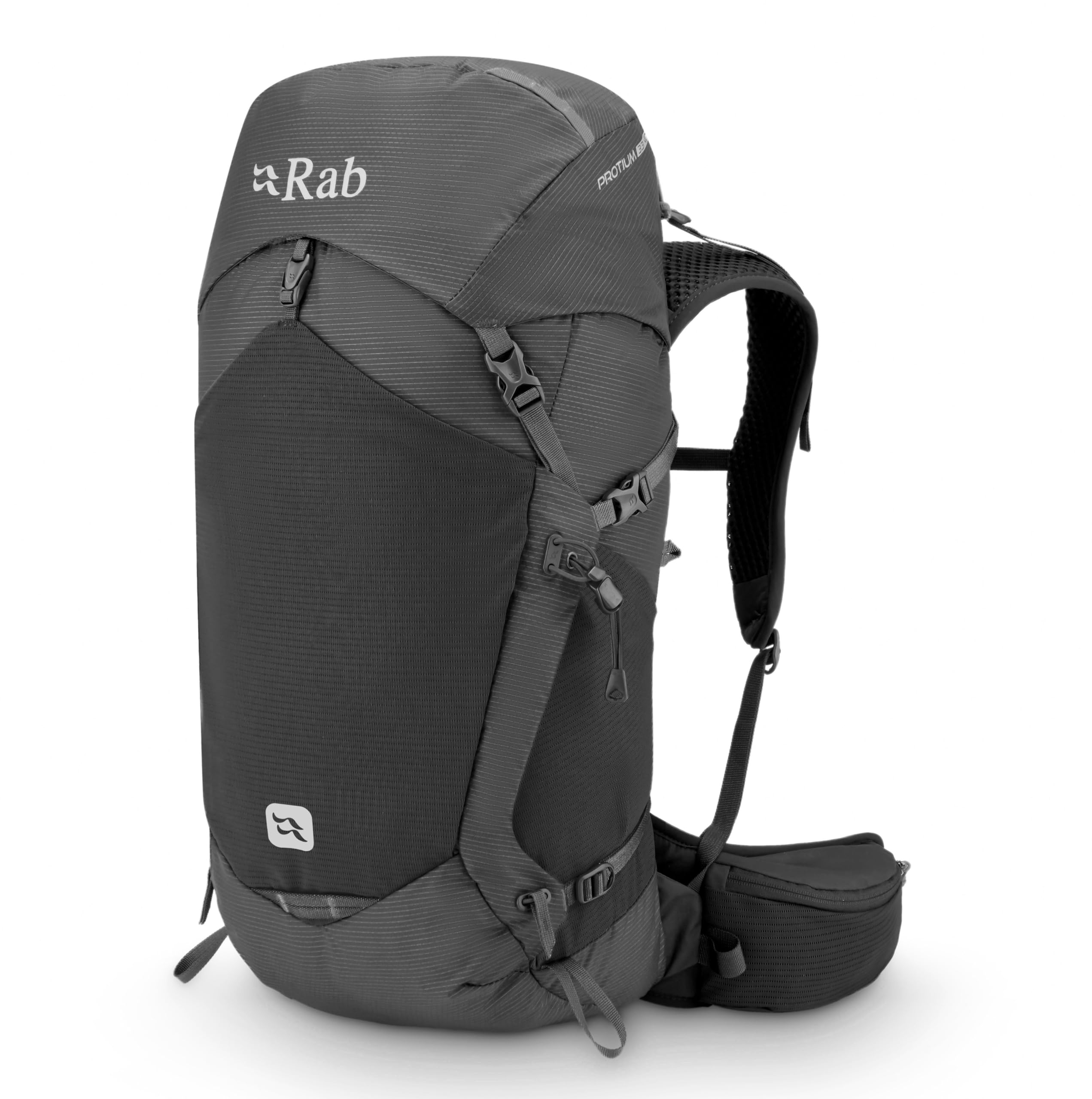 Rab Women's Anthracite Protium Nd 33-Liter Lightweight Backpack - Comfortable Daypack For Hiking & Trekking - Small/Medium