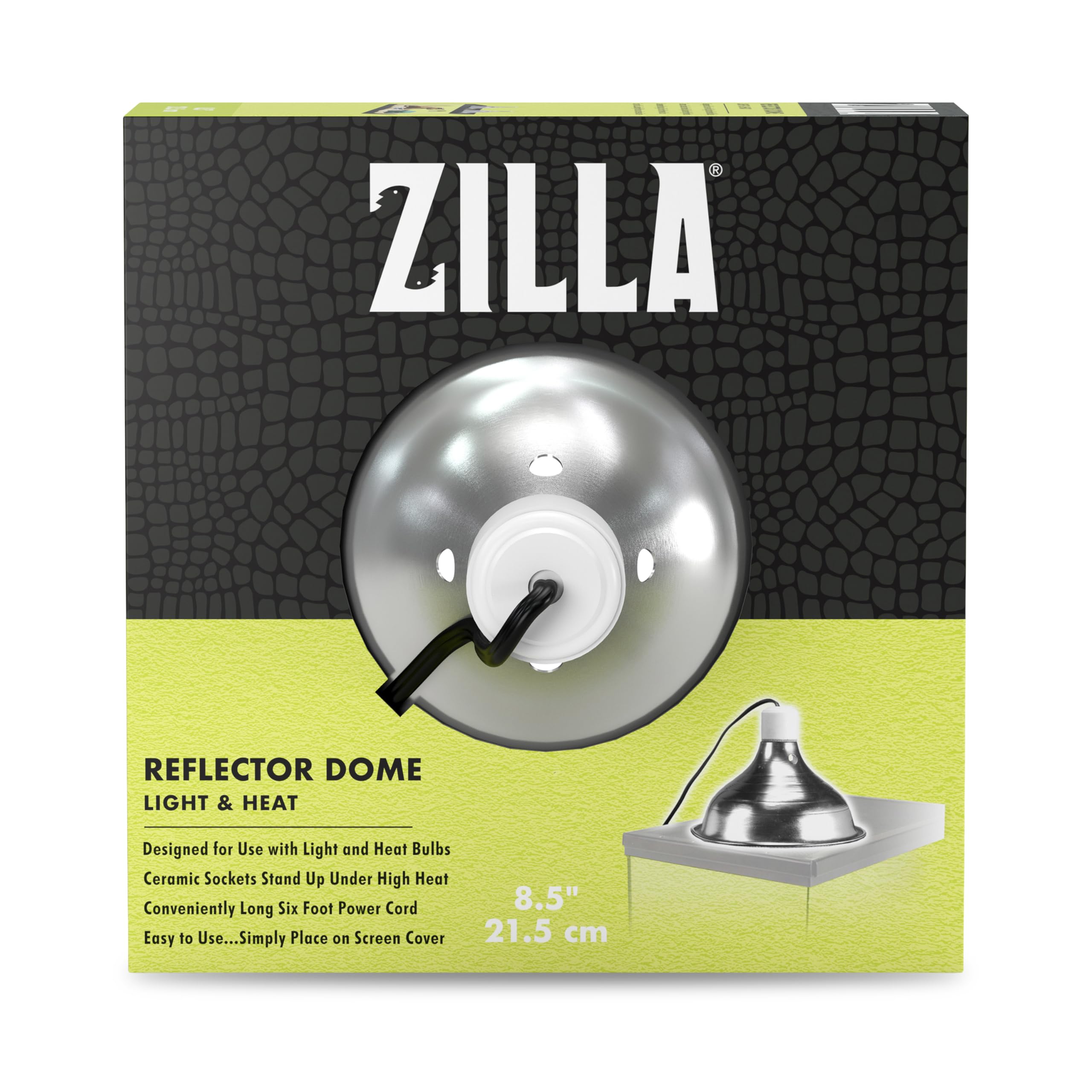 Amazon.com : Zilla Silver Reflector Domes 8.5 Inches | Reptile