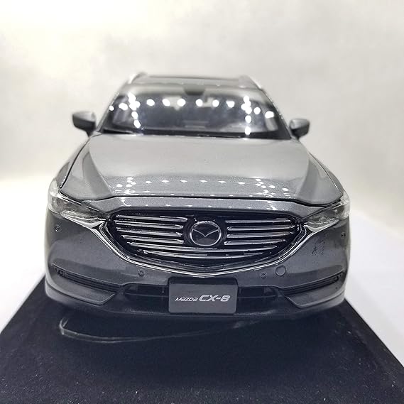 Amazon ミニカー 1 18 Mazda Cx 8 マツダ Cx8 2019 グレー ダイキャストモデルカー Cx 8 ミニカー ダイキャストカー ホビー