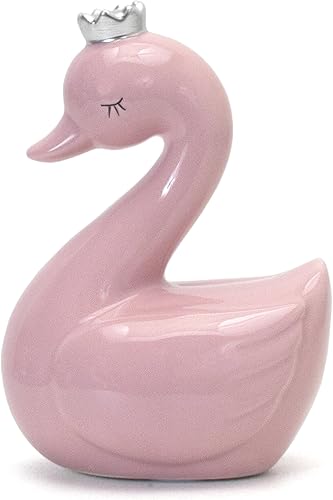 Miniatura 4 de Child to Cherish Hucha de cisne de cerámica (rosa)