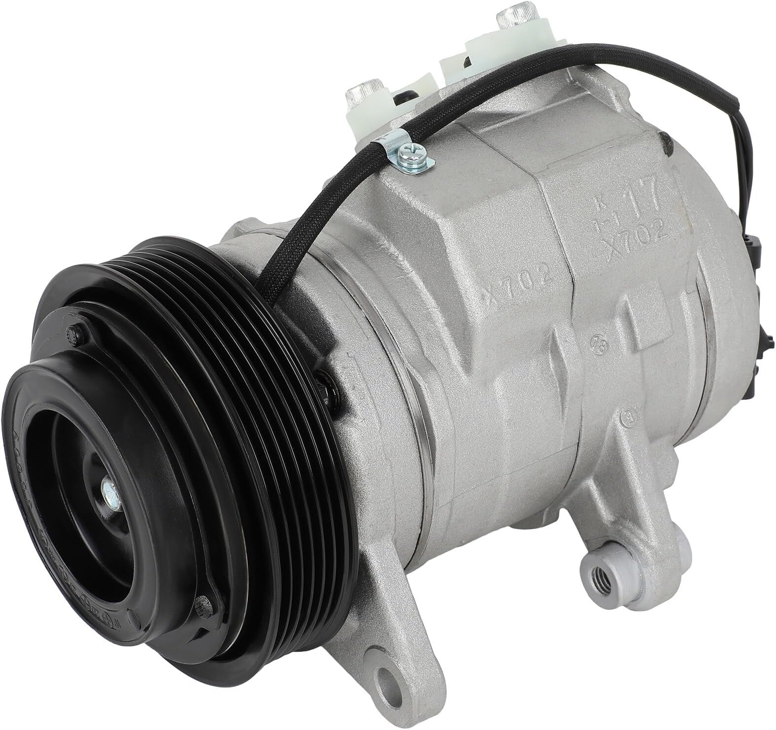 ECCPP A/C Compressor with Clutch 2004-2007 Fit for Dodge Dakota 3.7L 2004-2007 Fit for Dodge for Ram 1500 4.7L AC Compressor