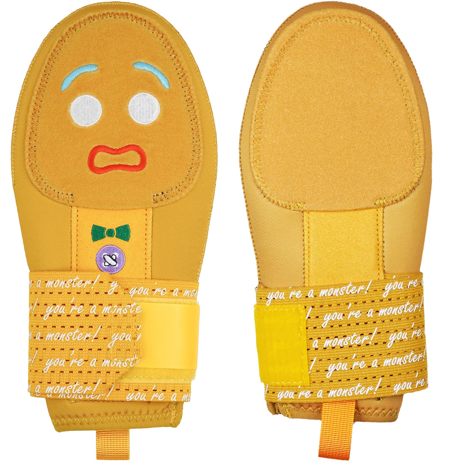 Baseball Sliding Mitt - Sliding Mitt for Youth - Drippy Drip Accessory Gingerbread Man, Coco, Scary HaHa - Softball