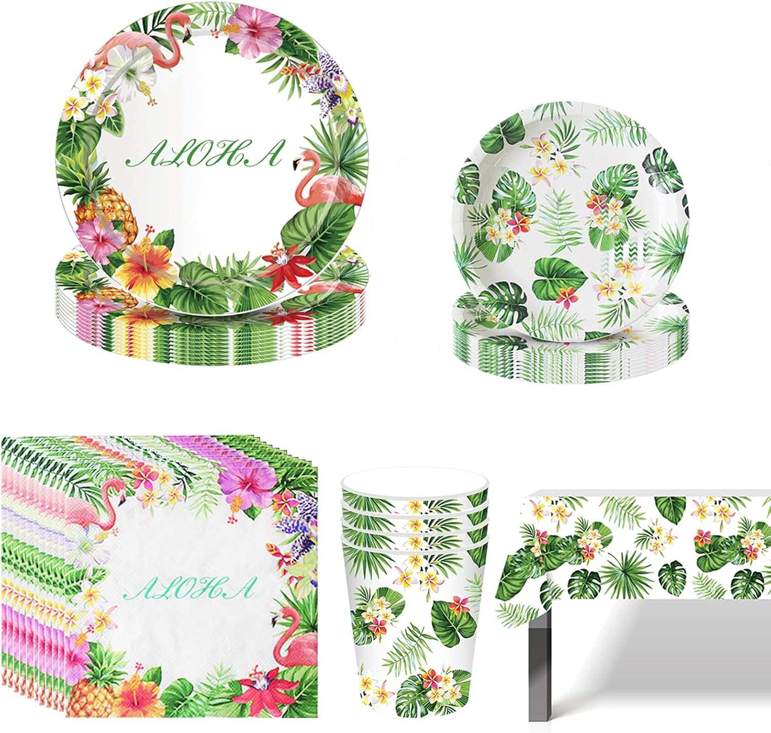 Set Stoviglie Shrek Per Feste - 52 Pezzi Con Piatti, Bicchieri, Tovaglioli, Tovaglia E Banner Per Compleanno - Foto 12