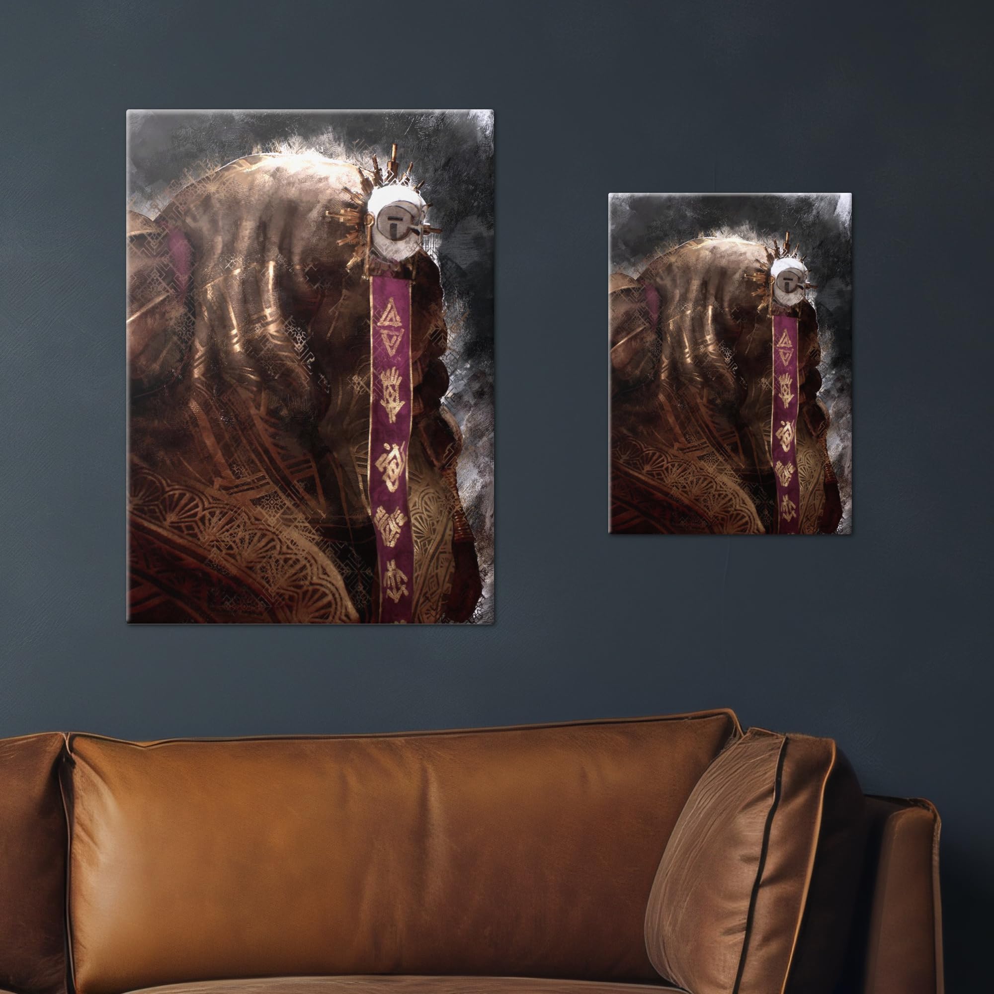 Displate Officiel Clair Obscur: Expedition 33 Poster - Esquie Concept Art - Métallique Fixation Magnétique Licence Officielle Image Affiche de Haute Qualité 45 cm x 32 cm