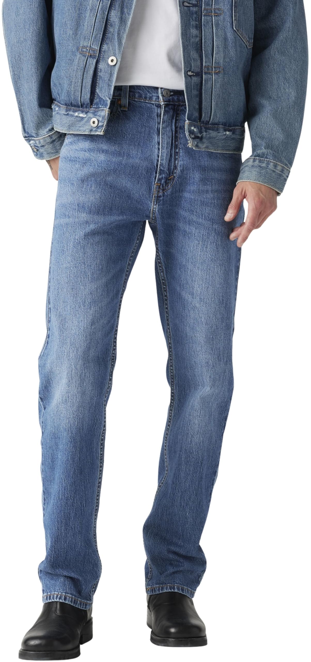 Levi's Herren Jeanshose 505 mit Reißverschluss, Regular Fit