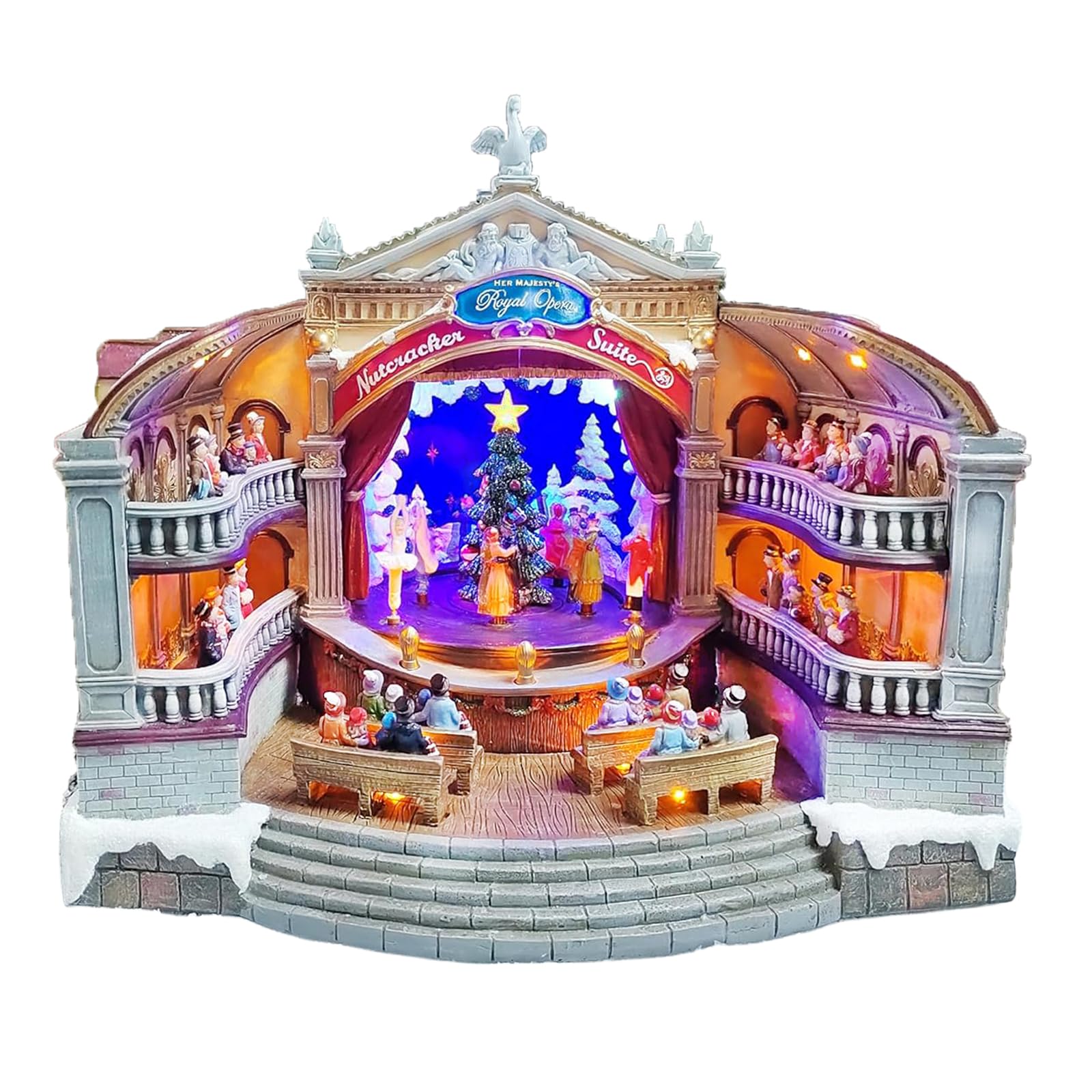 Amazon.com: MOMENTS IN TIME Animated Nutcracker Opera House