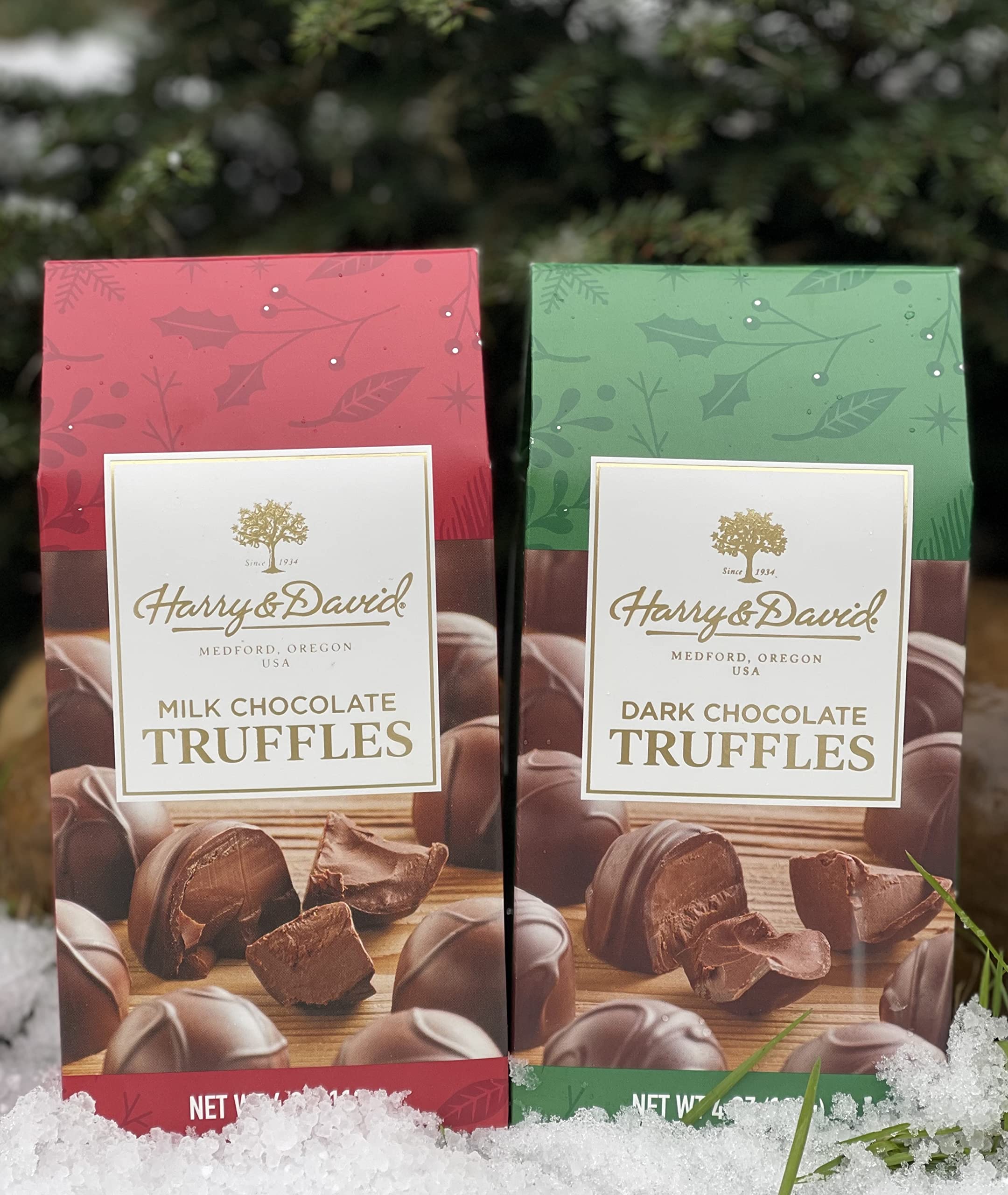 Buy Harry and David Milk Chocolate Dark Chocolate Truffle Gift Set