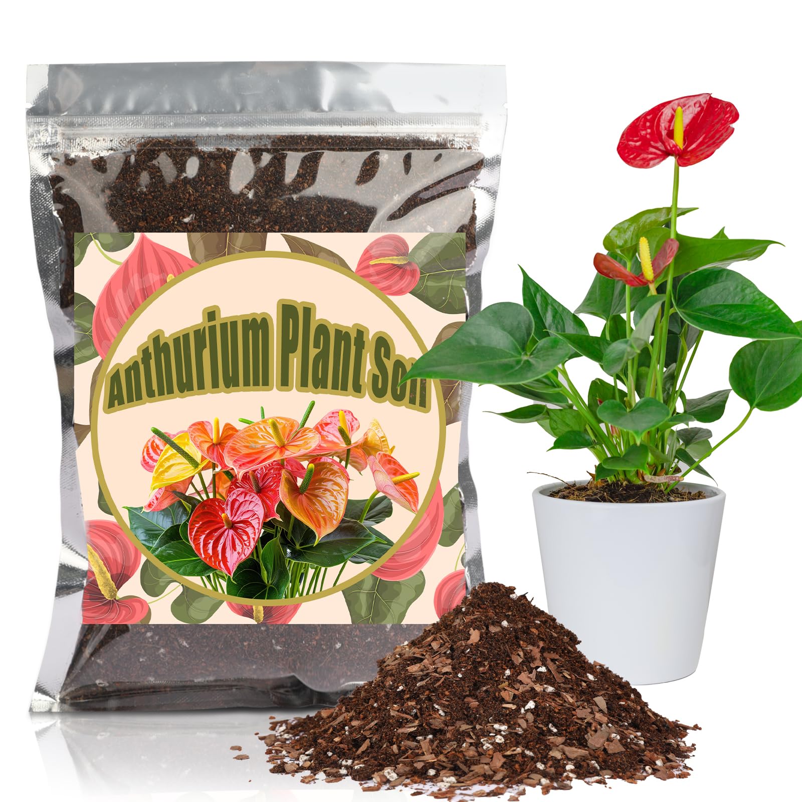 Amazon.com : Doter All-Natural Potting Soil for Anthurium & Indoor