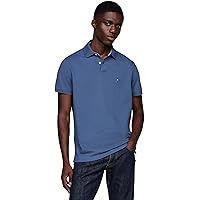 Tommy Hilfiger Uomo Maglietta Polo Maniche Corte Regular Fit con Chiusura con Bottoni