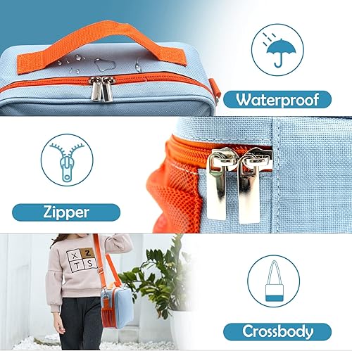 Miniatura 6 de Estuche de transporte para YOTO Mini Player - Funda de viaje compatible con Yoto Mini reproductor de música de audio, auriculares y tarjetas,