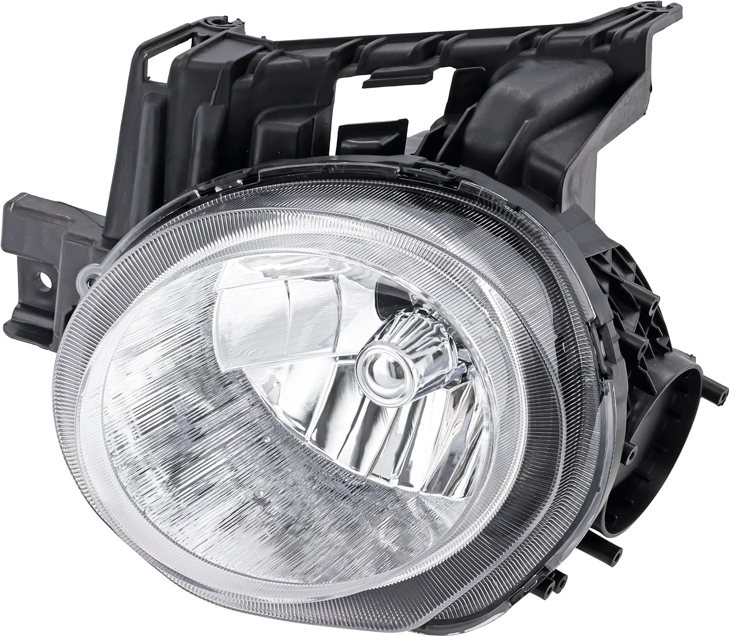 Compatible with 11-14 Juke 1.6L Engine Front Halogen Headlight Headlamp Head Light with Bulb Left Driver Side