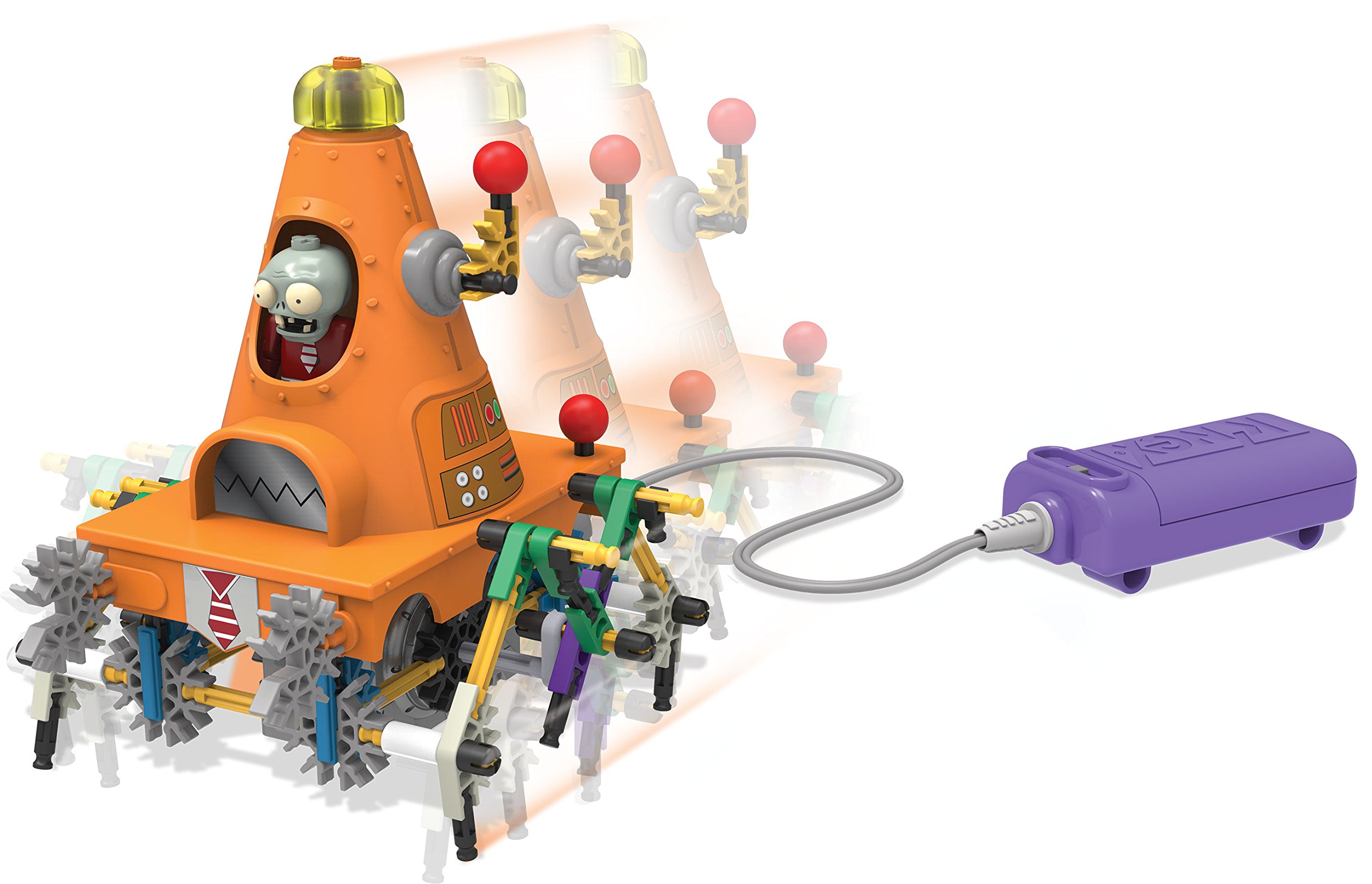 K'NEX Plants vs. Zombies Cone Mech Building Set : Amazon.sg: Toys