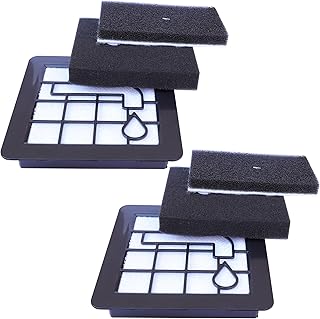XV1220/01 XB2022 Staubsaugerfilter für Philips Bagless 2000 Serie, Hepa Filter Set passend für Modell: XB2022/XB2062/XB2122/XB2123/XB2125/XB2140/XB2142 Filter Ersatzaufsatz