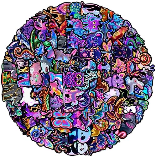 Miniatura 12 de 100 bonitas calcomanías estéticas de vinilo para niñas, impermeables, Y2K, rosa, VSCO y calcomanías retro para laptop, botella de agua, álbumes de