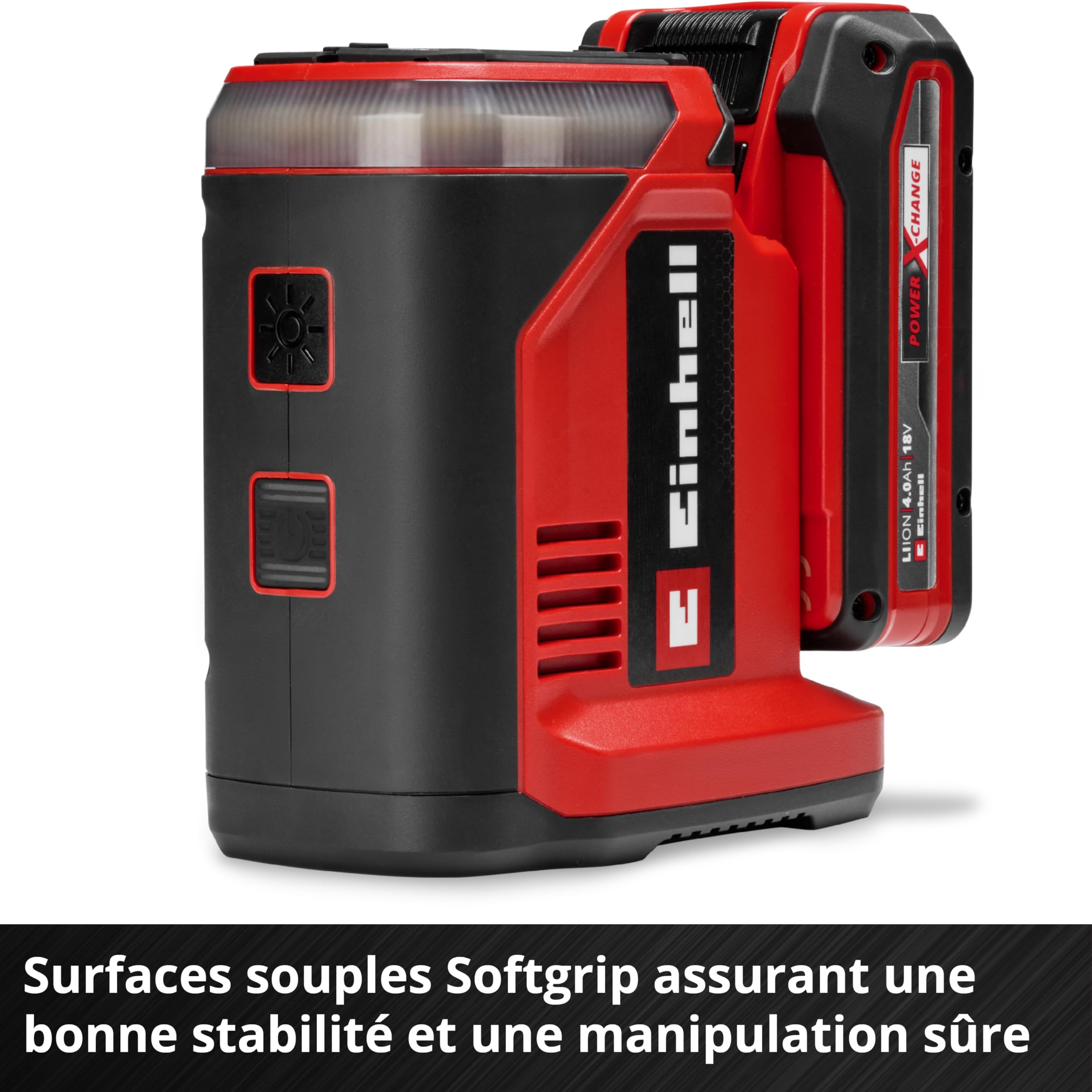 Einhell Station d’énergie Portable Te-ES 18/150/1 Li-C-Solo Power X-Change (18 V, onduleur, Prises 230 V et 12 V, Ports USB-A et USB-C PD, Fonction de Recharge, sans Batterie)
