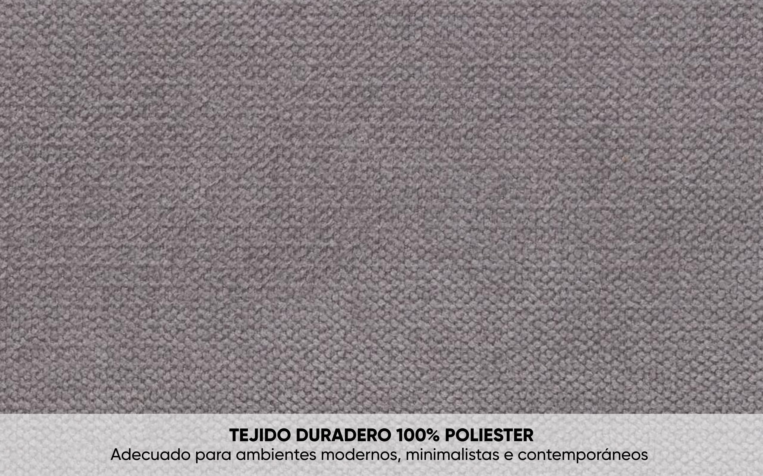 BUDWING Leah Sofá Cama Esquinero 3 Plazas - Chaise Longue Reversible y 2 Cojines Decorativos – Tapizado en Poliéster – Estilo Moderno – 233x124x69 cm – Gris Claro