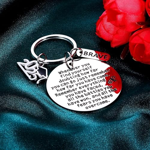 Miniatura 2 de Llavero de regalo de graduación 2025 para él, para ella, estudiantes universitarios de secundaria, clase de 2025, grado superior, doctorado