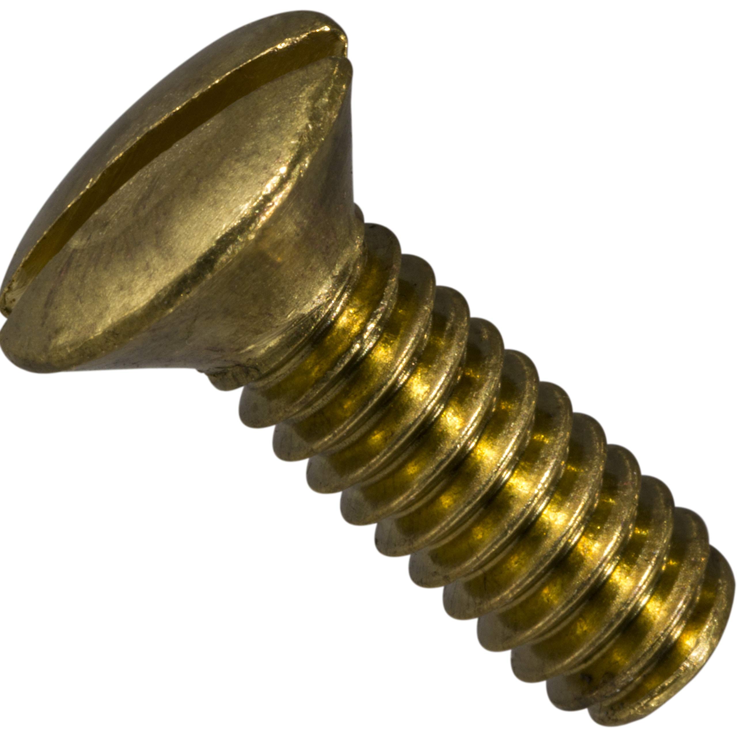Brass Machine Screws - 6-32 x 1, 30 Pack -8 Brass Machine Screws - 6-32 x 1, 30 Pack -8