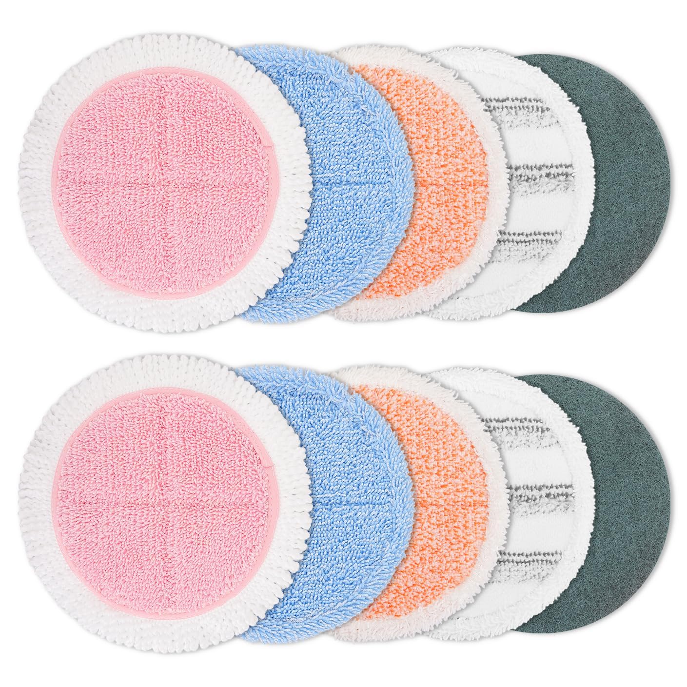 Photo 1 of Bozdyru 10 Pack Electric Mop Pads
