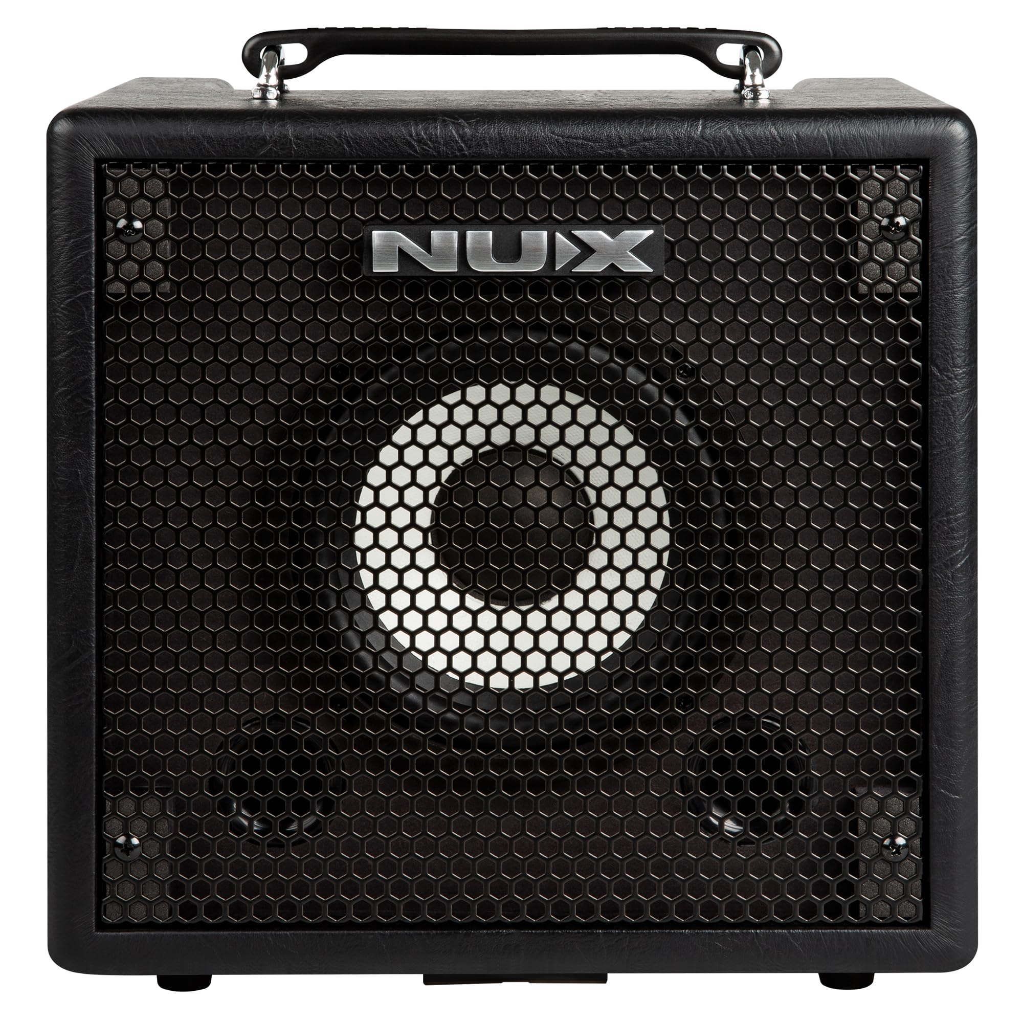 NUX Mighty Bass 50BT Digital Bass Verstärker, Bluetooth Audio Stream, 60s Phrase Loop, Gate, EFX, Amp Modell, IR, Modulation, Reverb, Portable Deep Tone to-Go, USB Audio Stream