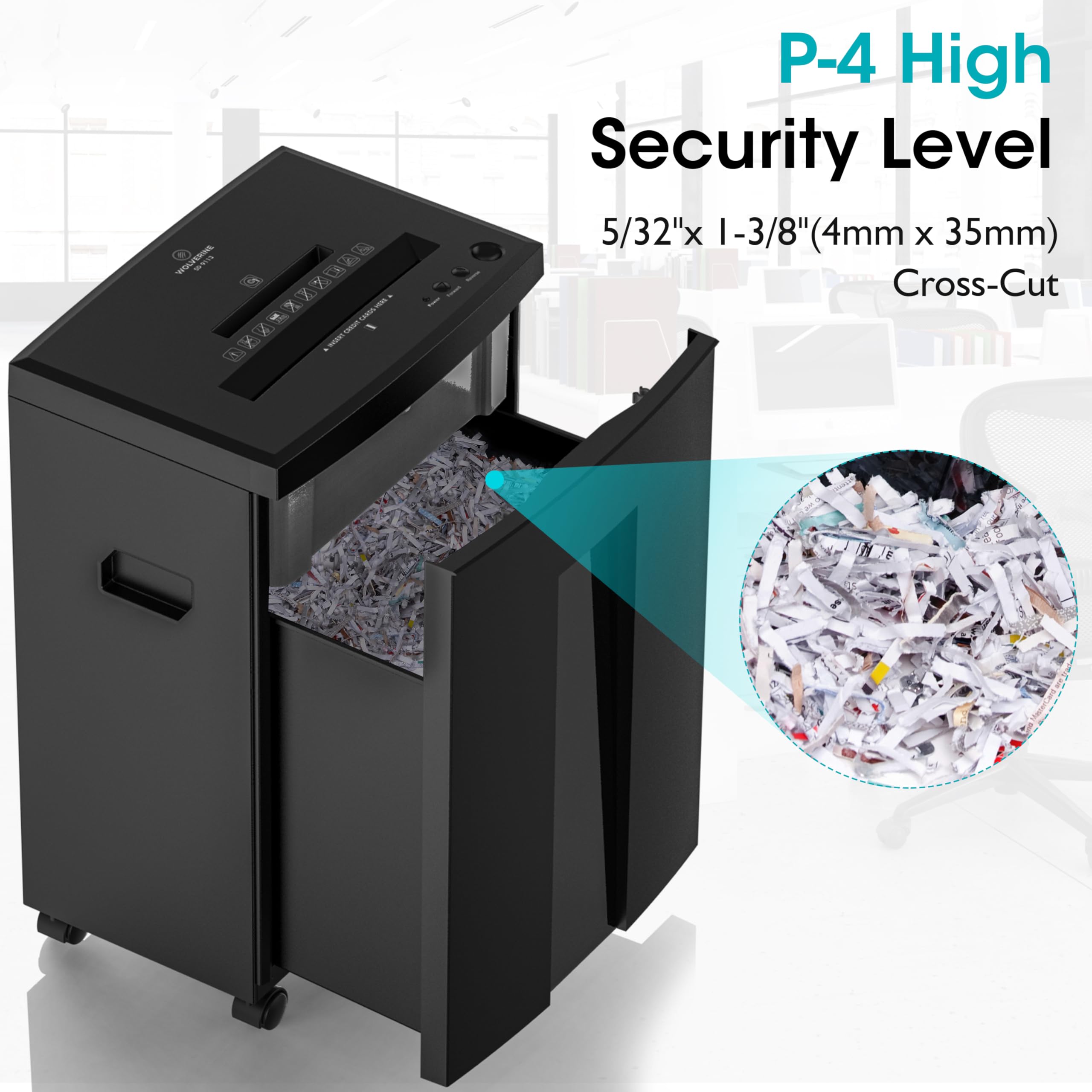 Amazon.com : WOLVERINE 18-Sheet Shredders for Home Office Heavy